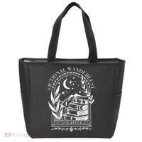 Fictional Wanderlust Poet Literary Mystical Tote Bag thumb 0
