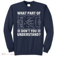 Funny What Part Of Soccer DonT You Understand Soccer Coach Sweatshirt thumb 0
