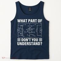Funny What Part Of Soccer DonT You Understand Soccer Coach Tank Top thumb 2