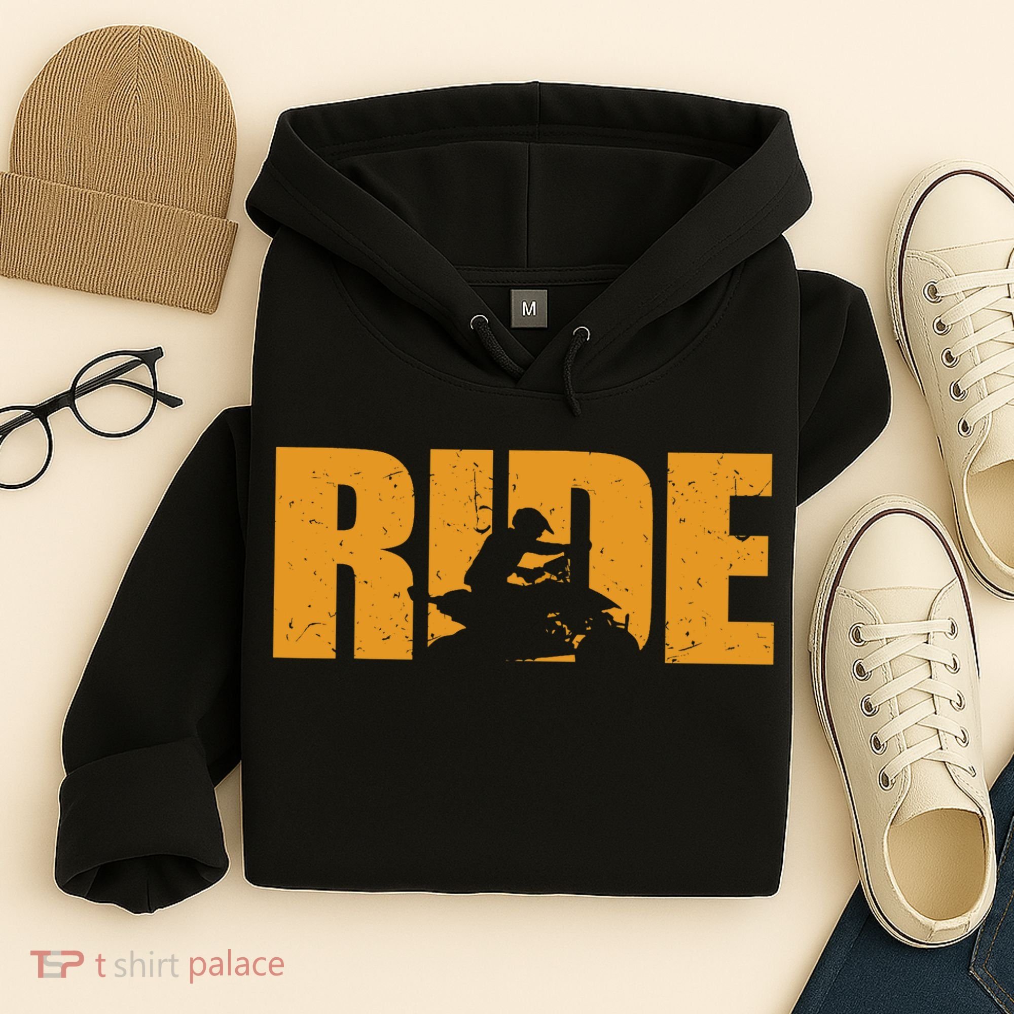 Four Wheeler Quad Funny ATV RIDE Quad Biker Hoodie