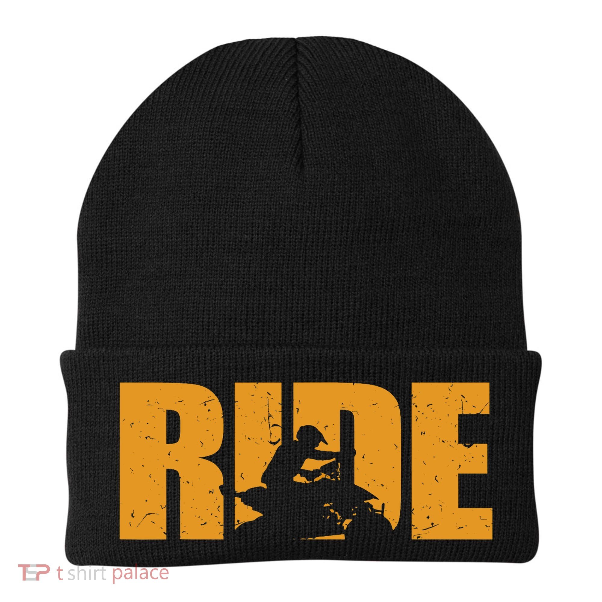 Four Wheeler Quad Funny ATV RIDE Quad Biker Beanie