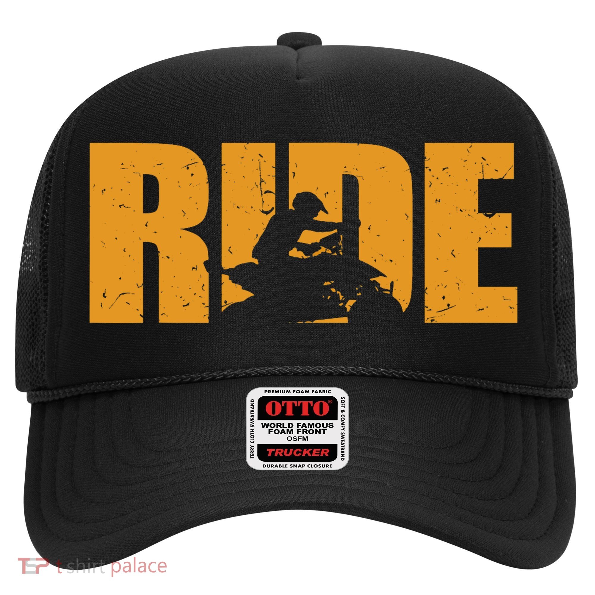 Four Wheeler Quad Funny ATV RIDE Quad Biker Hat