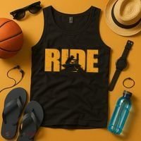 Four Wheeler Quad Funny ATV RIDE Quad Biker Tank Top thumb 4