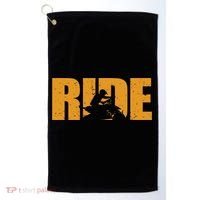 Four Wheeler Quad Funny ATV RIDE Quad Biker Golf Towel thumb 0