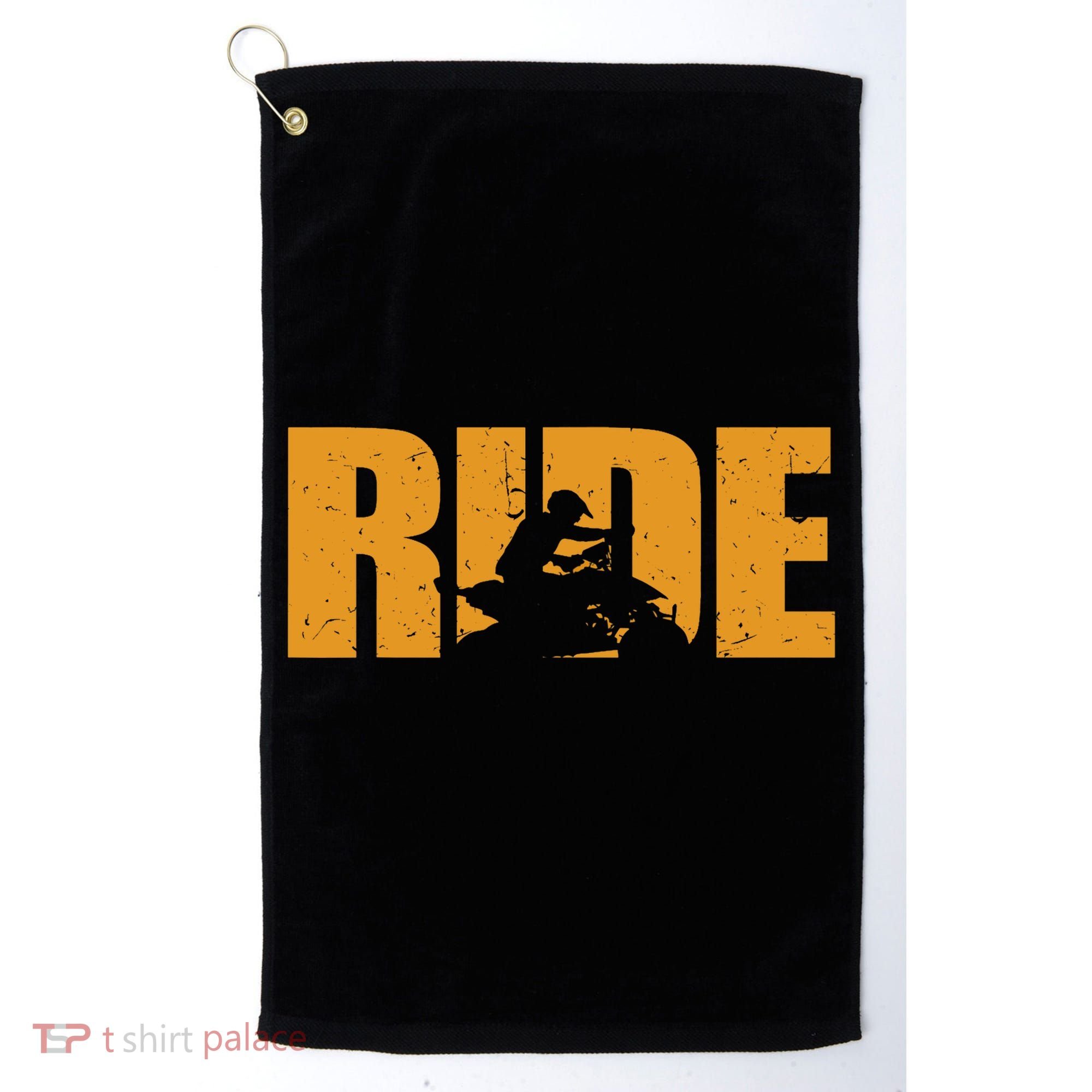 Four Wheeler Quad Funny ATV RIDE Quad Biker Golf Towel