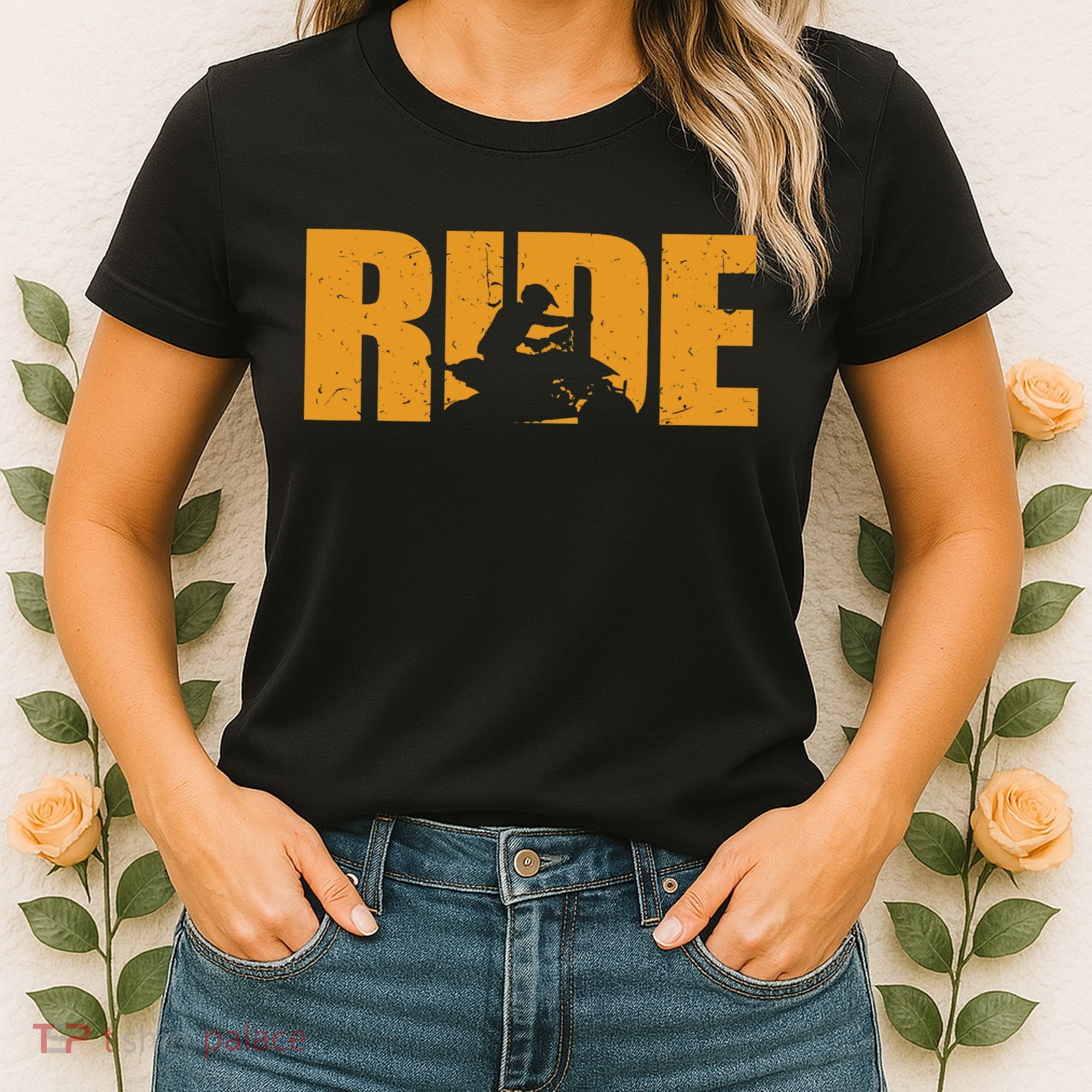 Four Wheeler Quad Funny ATV RIDE Quad Biker Women's T-Shirt