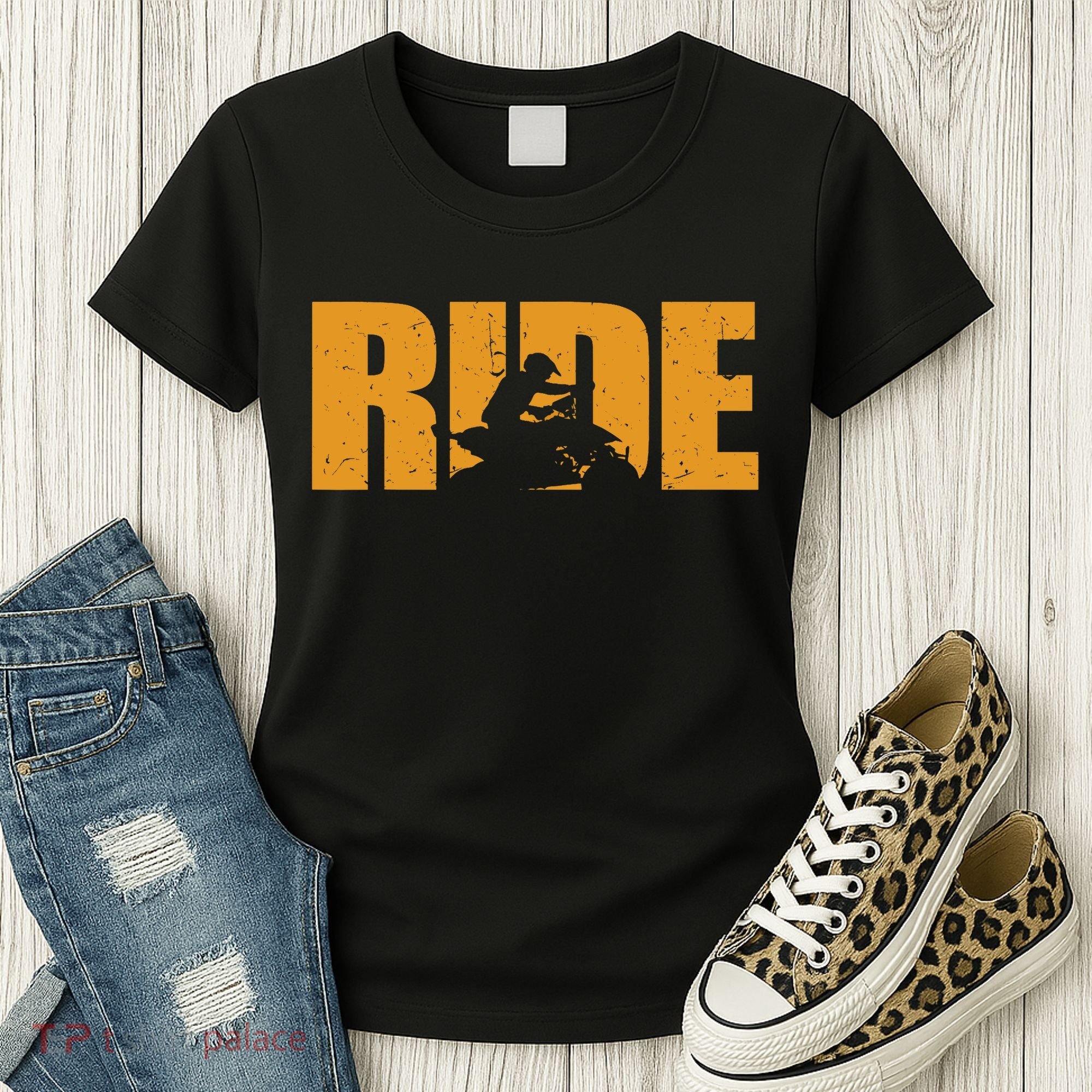 Four Wheeler Quad Funny ATV RIDE Quad Biker Women's T-Shirt