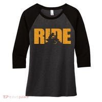 Four Wheeler Quad Funny ATV RIDE Quad Biker Women's Tri-Blend 3/4-Sleeve Raglan Shirt thumb 0