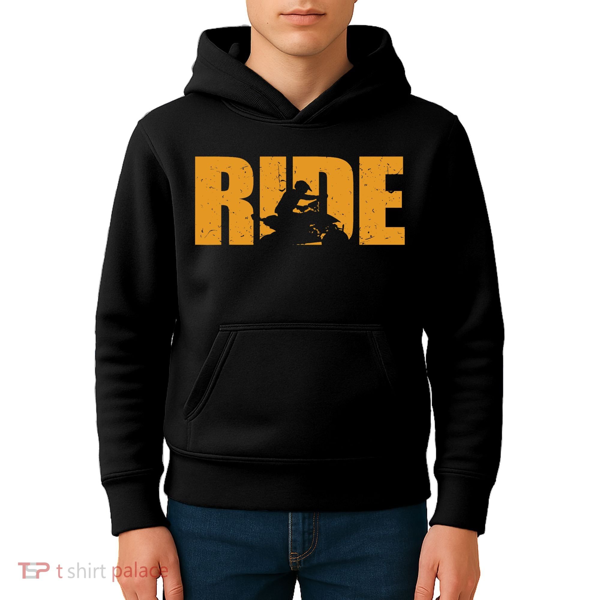 Four Wheeler Quad Funny ATV RIDE Quad Biker Kids Hoodie