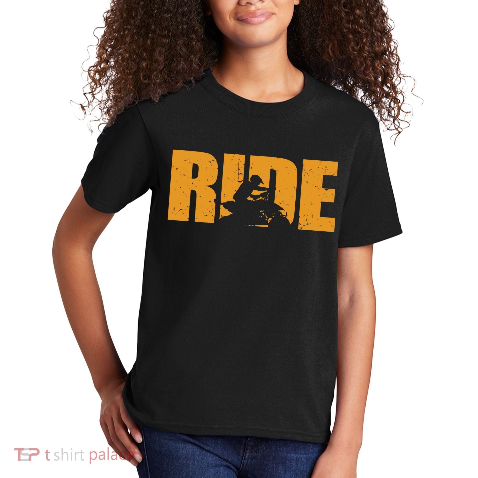 Four Wheeler Quad Funny ATV RIDE Quad Biker Kids T-Shirt