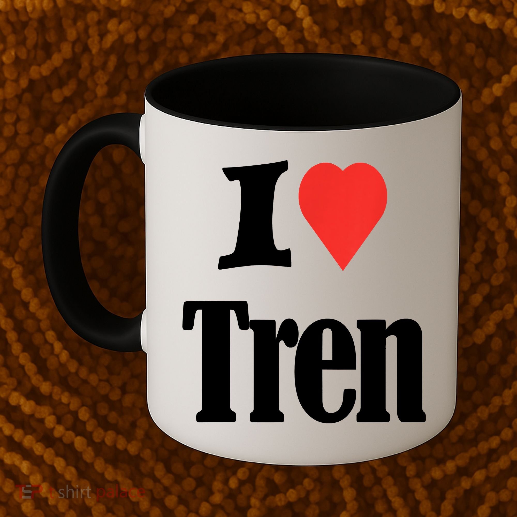 Funny Workout Quote, I Love Tren Design,Cool Bodybuilder Coffee Mug