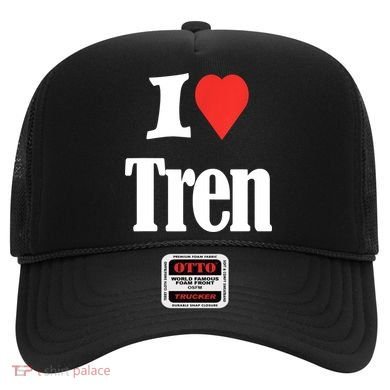Funny Workout Quote, I Love Tren Design,Cool Bodybuilder Hat