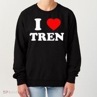 Funny Workout Quote I Love Tren Bodybuilder Women's Sweatshirt thumb 0
