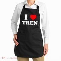 Funny Workout Quote I Love Tren Bodybuilder Apron thumb 2