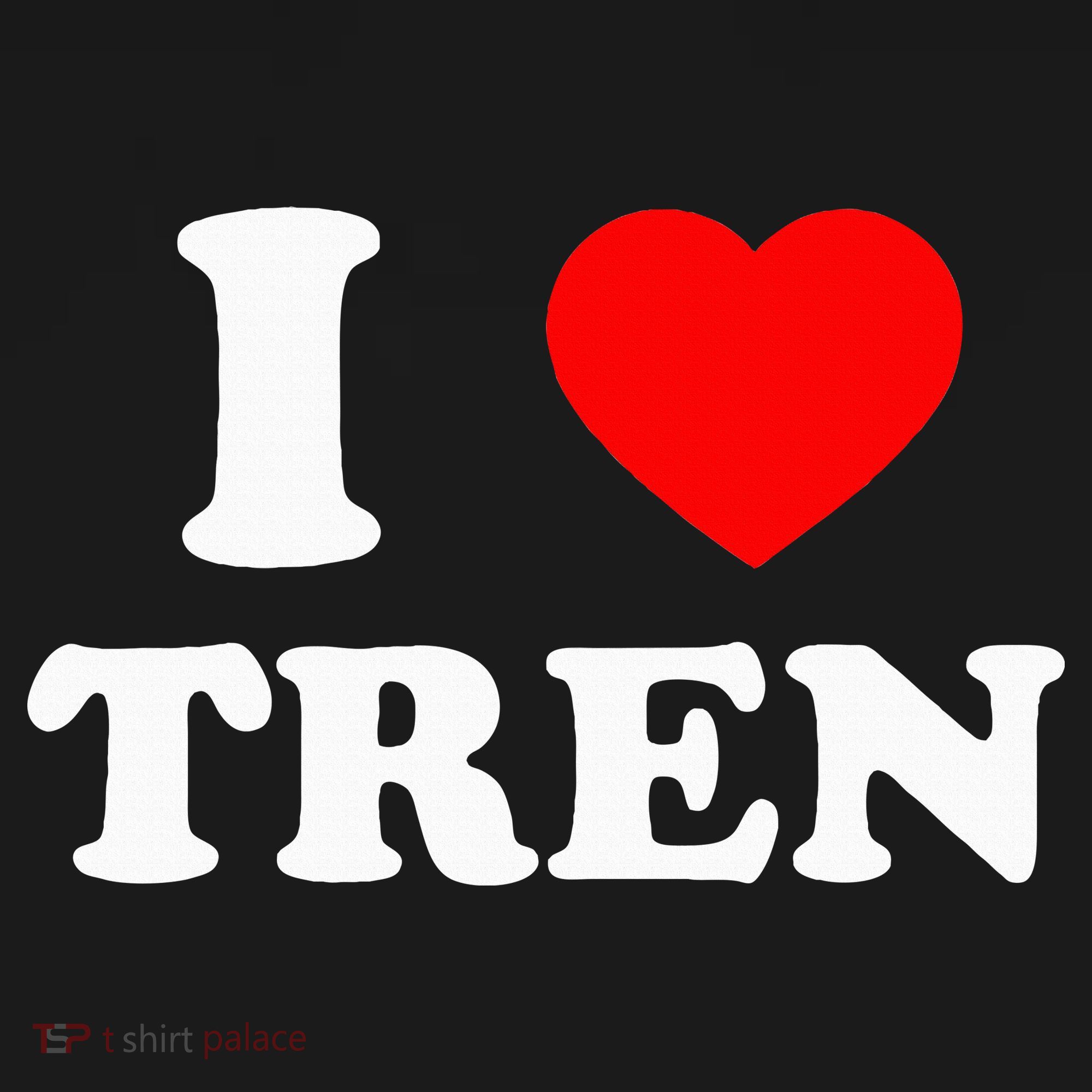 Funny Workout Quote I Love Tren Bodybuilder Mousepad