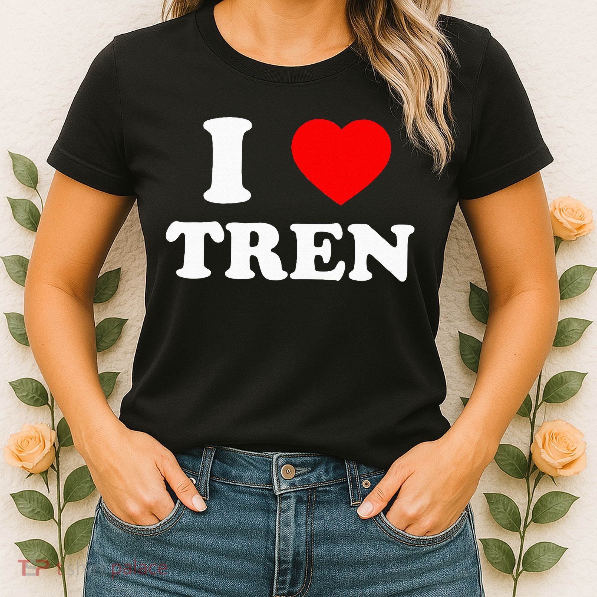 Funny Workout Quote I Love Tren Bodybuilder Women's T-Shirt