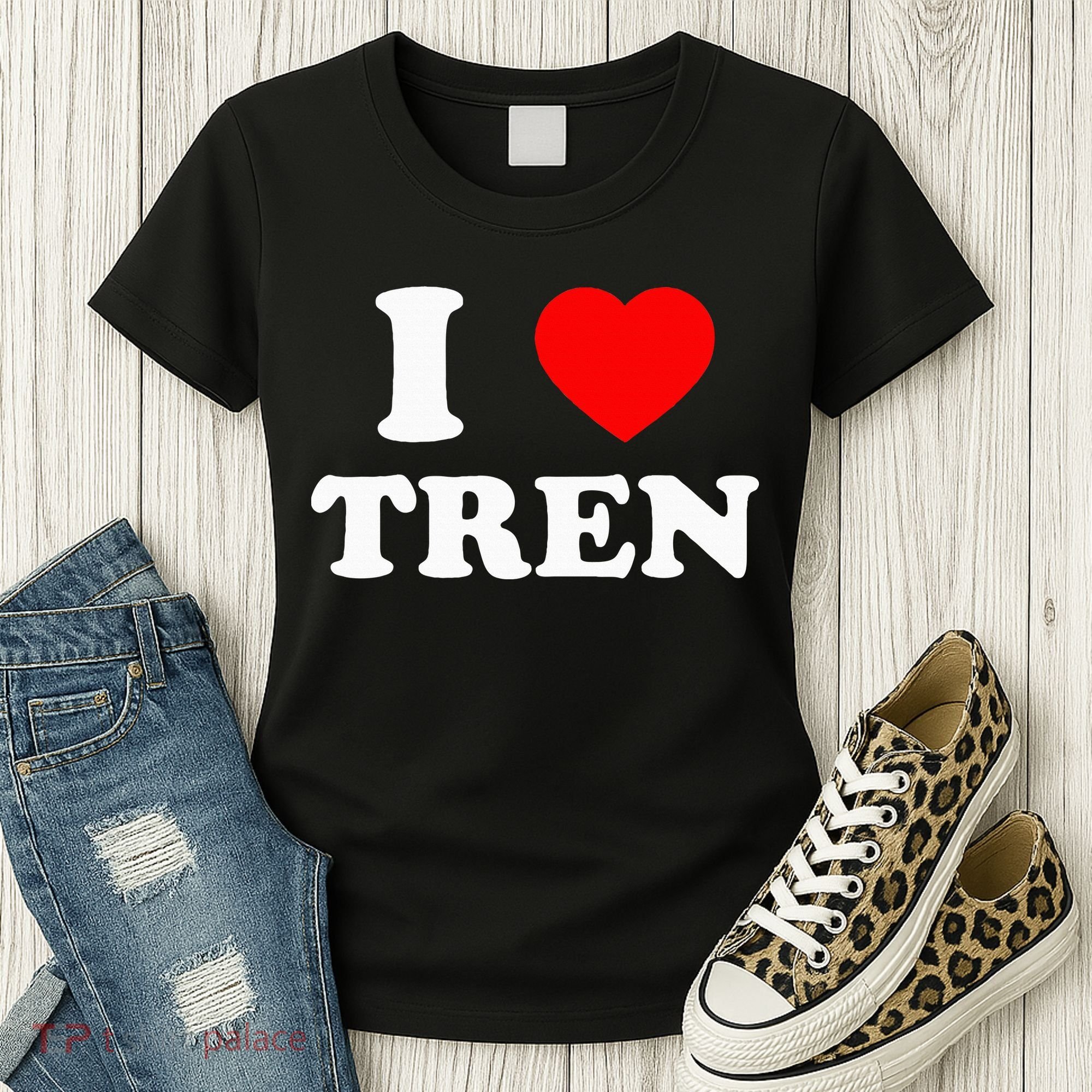 Funny Workout Quote I Love Tren Bodybuilder Women's T-Shirt