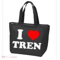 Funny Workout Quote I Love Tren Bodybuilder Tote Bag thumb 3