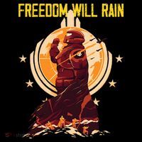 Freedom Will Rain Hell Of Diver Helldiving Lovers Doggie Tank thumb 4