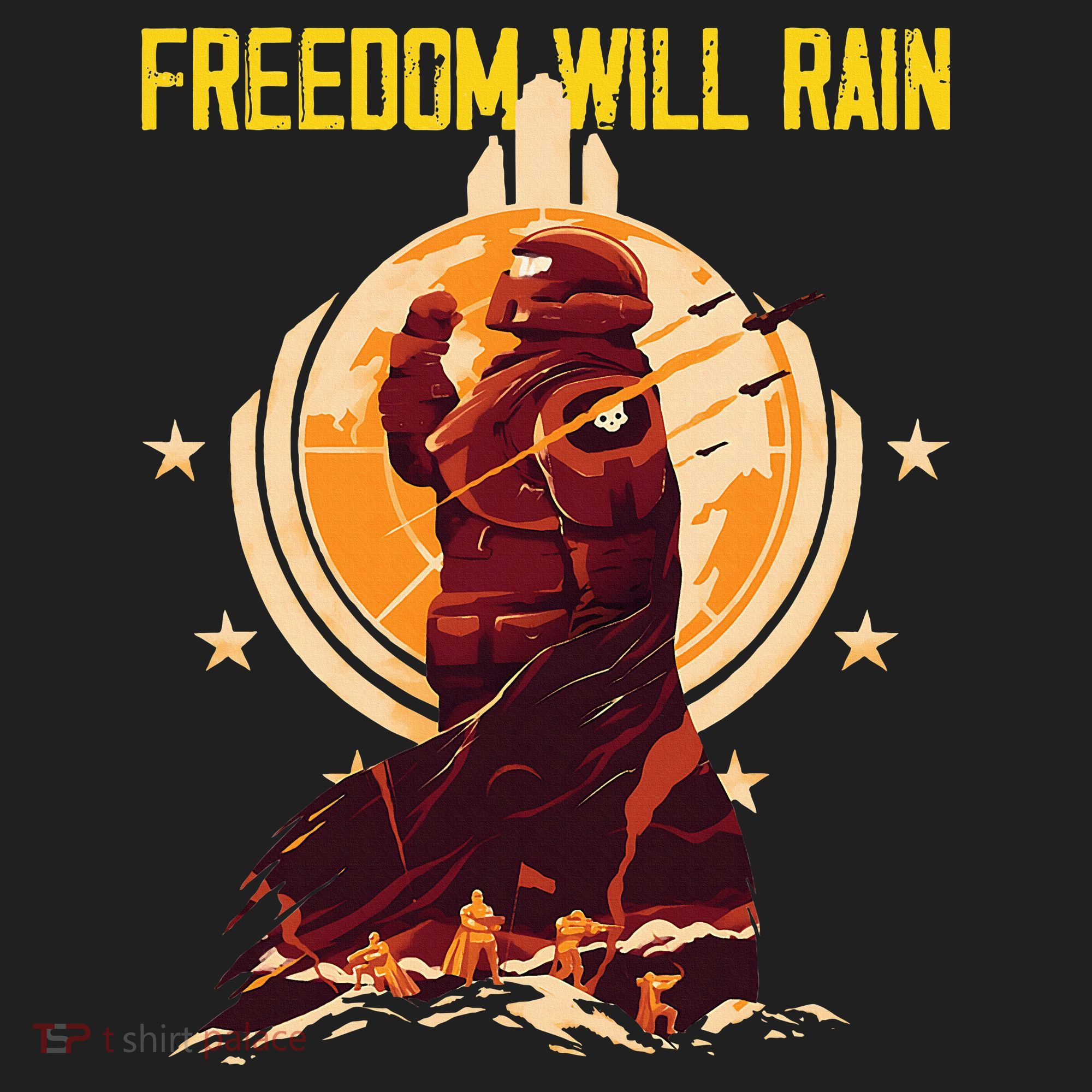 Freedom Will Rain Hell Of Diver Helldiving Lovers Beanie