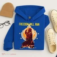 Freedom Will Rain Hell Of Diver Helldiving Lovers Hoodie thumb 4