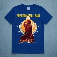 Freedom Will Rain Hell Of Diver Helldiving Lovers T-Shirt thumb 5