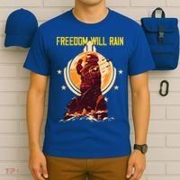 Freedom Will Rain Hell Of Diver Helldiving Lovers T-Shirt thumb 6