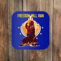 Freedom Will Rain Hell Of Diver Helldiving Lovers Coaster thumb 0
