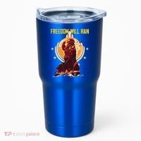 Freedom Will Rain Hell Of Diver Helldiving Lovers Tumbler thumb 0