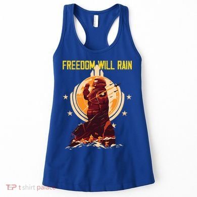 Freedom Will Rain Hell Of Diver Helldiving Lovers Women's Tank Top