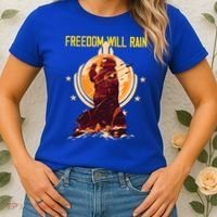 Freedom Will Rain Hell Of Diver Helldiving Lovers Women's T-Shirt thumb 2