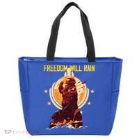 Freedom Will Rain Hell Of Diver Helldiving Lovers Tote Bag thumb 0