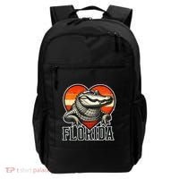 Florida Women Retro Florida Gator Heart Backpack thumb 0