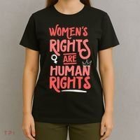 Feminist Women Rights Are Human Rights T-Shirt thumb 4