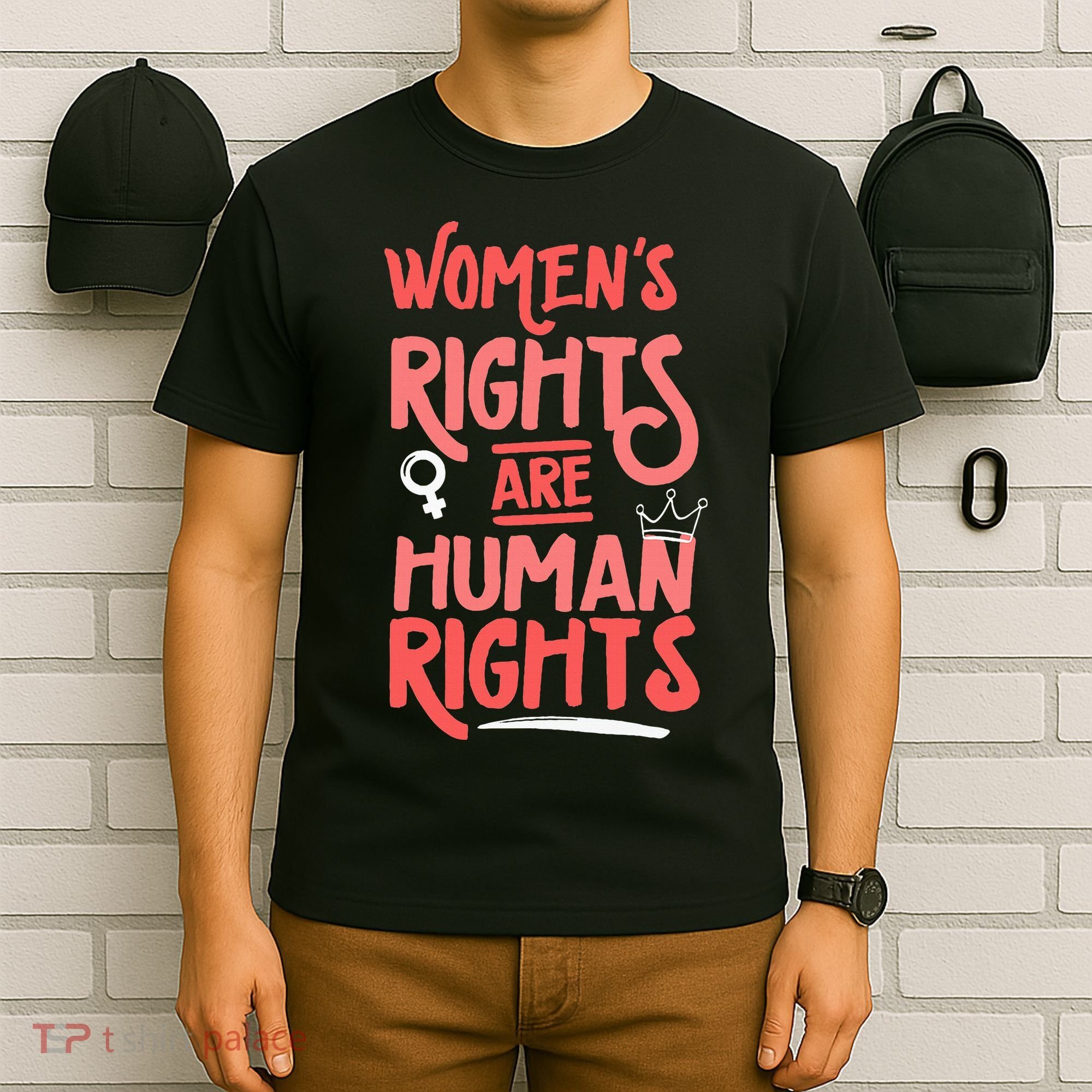 Feminist Women Rights Are Human Rights T-Shirt