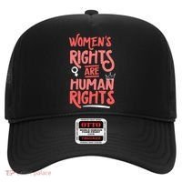 Feminist Women Rights Are Human Rights Hat thumb 0