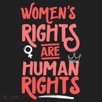 Feminist Women Rights Are Human Rights Hat thumb 2