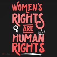 Feminist Women Rights Are Human Rights Toddler T-Shirt thumb 4