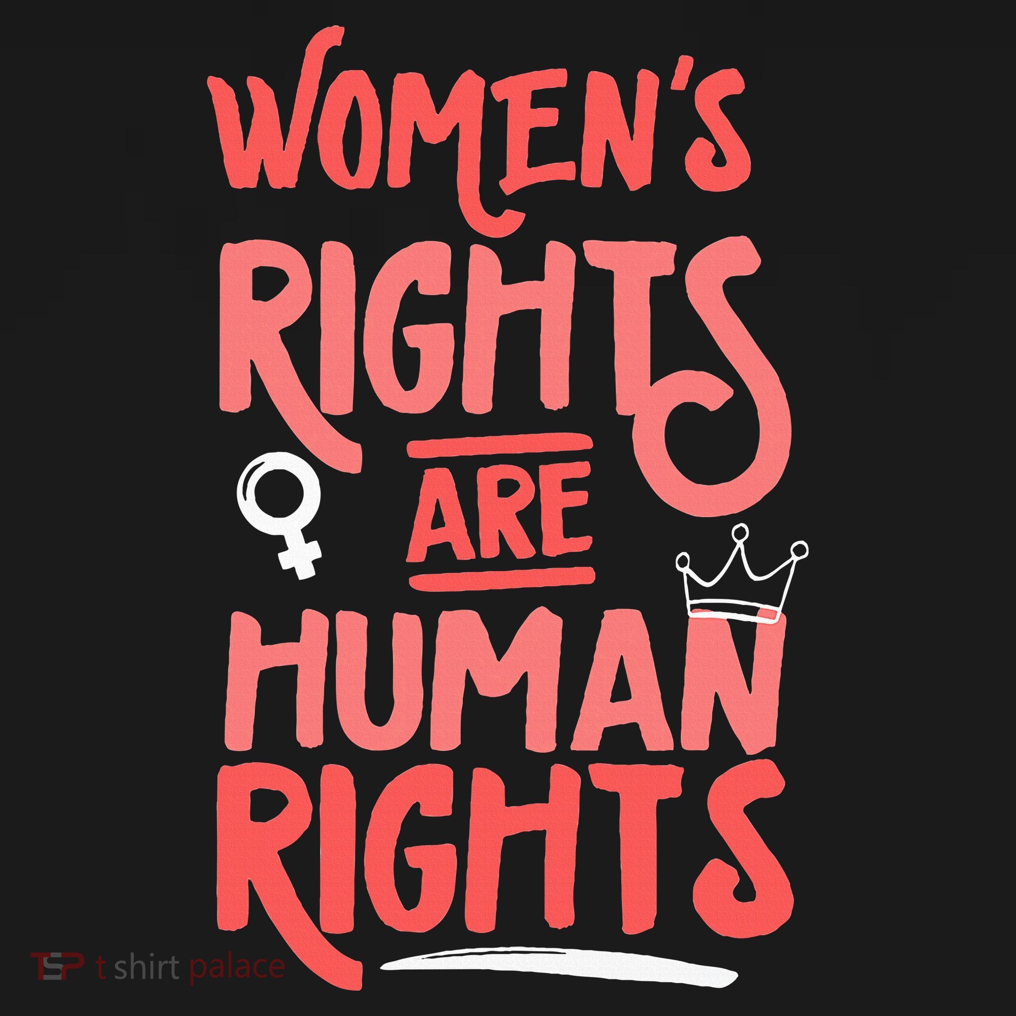 Feminist Women Rights Are Human Rights Women's Long Sleeve Shirt