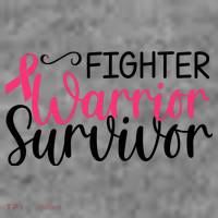 Fighter Warrior Survivor Breast Cancer Toddler Hoodie thumb 2