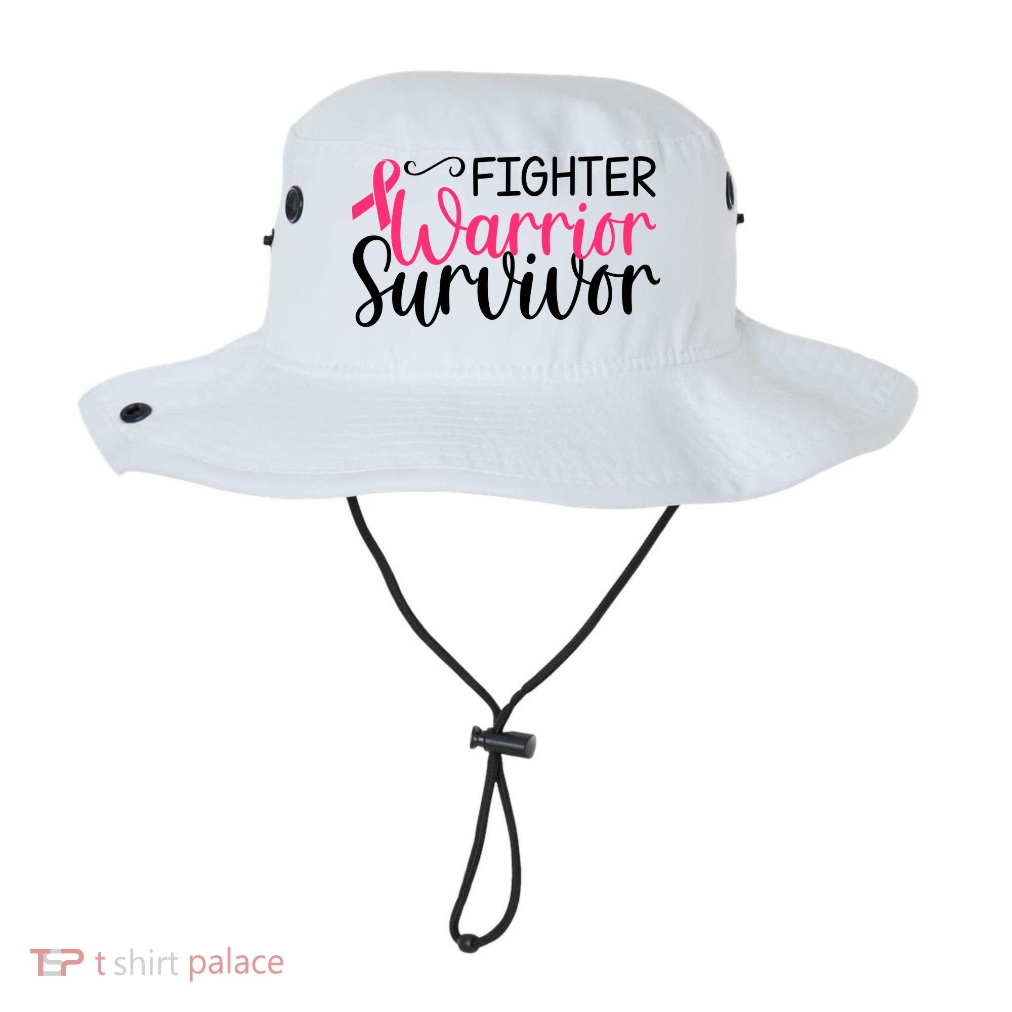 Fighter Warrior Survivor Breast Cancer Bucket Hat
