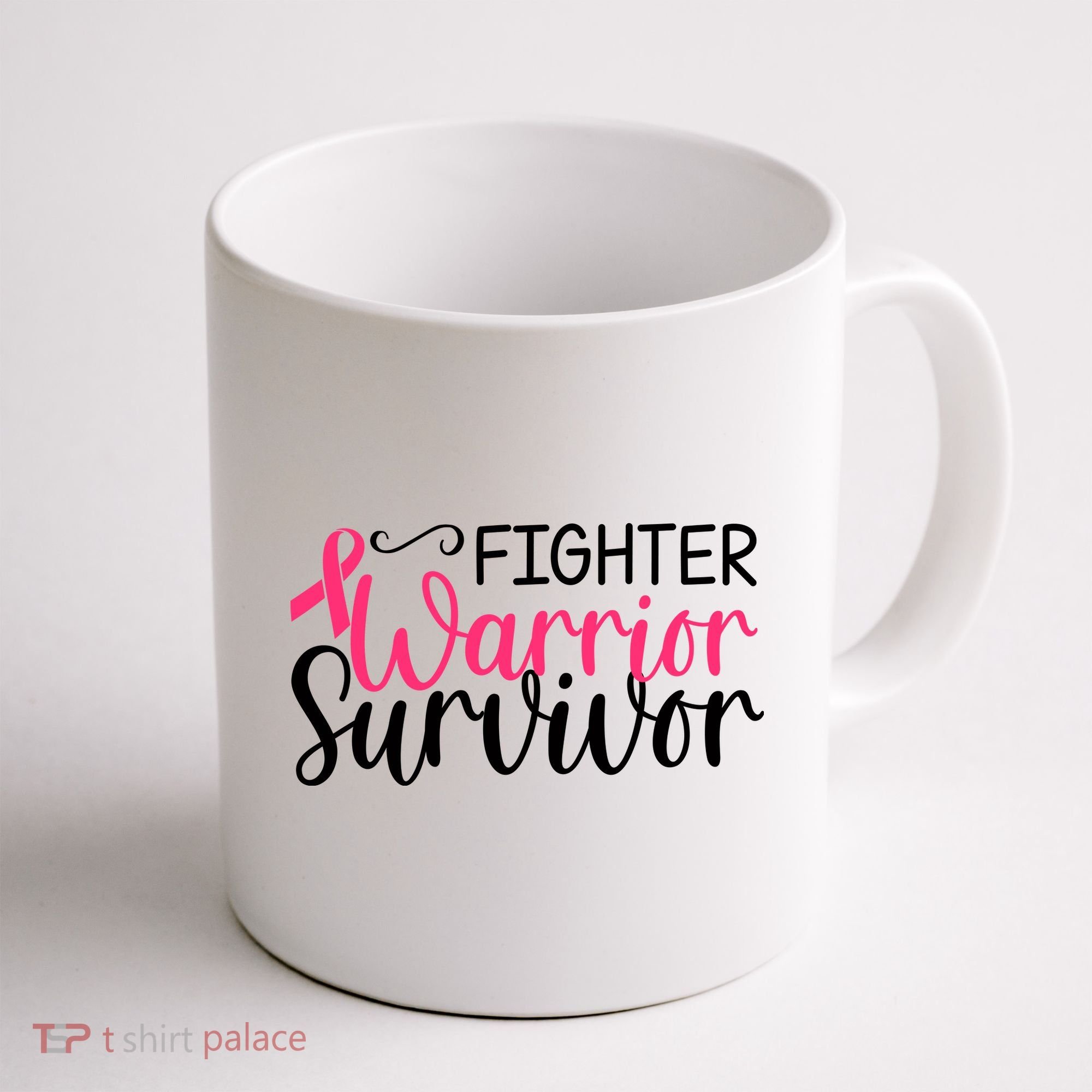 Fighter Warrior Survivor Breast Cancer Coffee Mug
