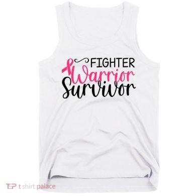 Fighter Warrior Survivor Breast Cancer Tank Top