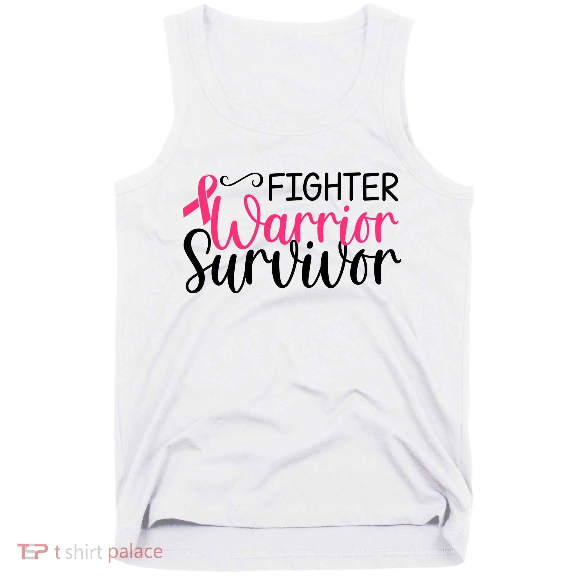 Fighter Warrior Survivor Breast Cancer Tank Top