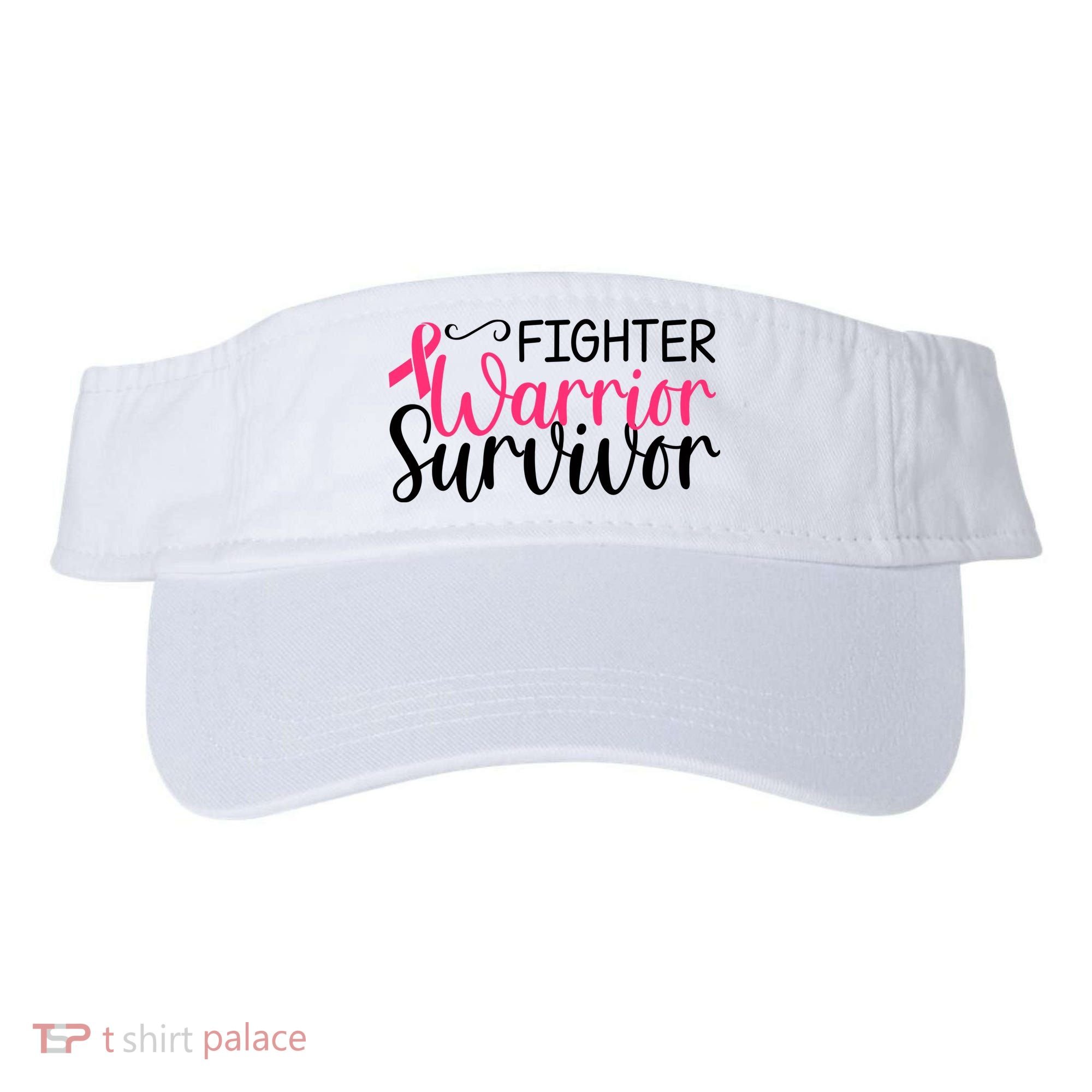 Fighter Warrior Survivor Breast Cancer Visor