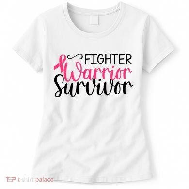 Fighter Warrior Survivor Breast Cancer Women's T-Shirt