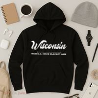 Funny Wisconsin Smell Our Dairy Air Gift Hoodie thumb 3