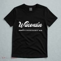 Funny Wisconsin Smell Our Dairy Air Gift T-Shirt thumb 5