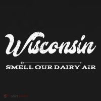 Funny Wisconsin Smell Our Dairy Air Gift Toddler Hoodie thumb 2