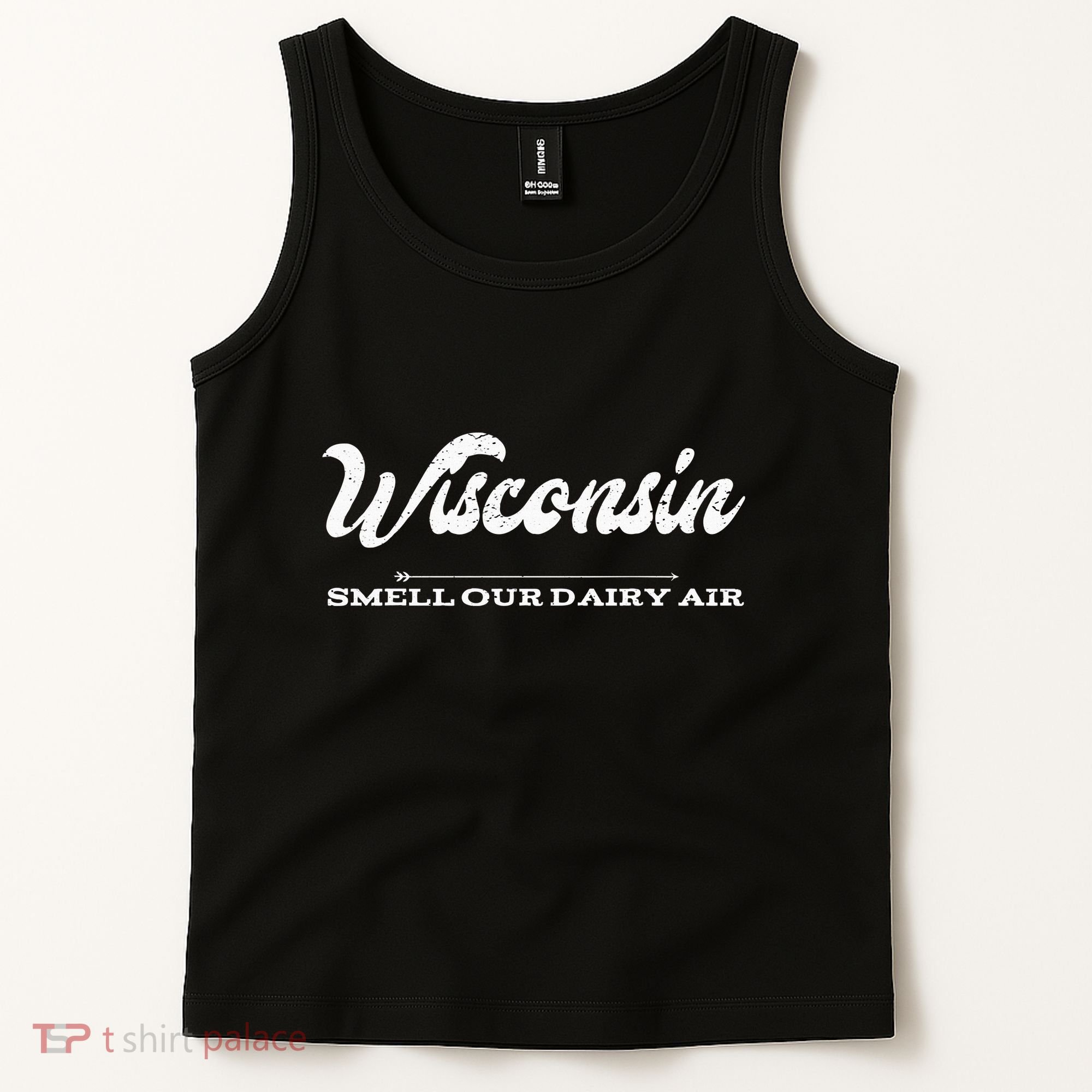 Funny Wisconsin Smell Our Dairy Air Gift Tank Top
